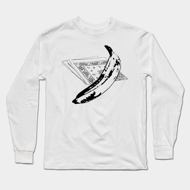 The Banana Bandana Long Sleeve T-Shirt by The Hermit Magic Magazine